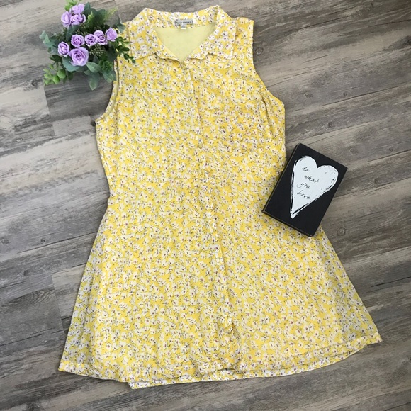 Urban Outfitters Dresses & Skirts - Lucca Couture Floral Button Down Dress